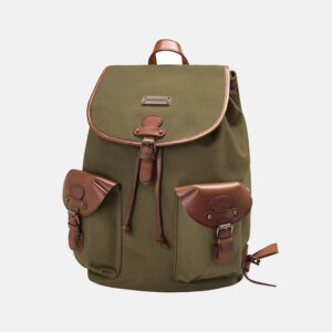 Flag Mixed Texture Dome Backpack